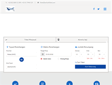 Tablet Screenshot of berkahtiket.com